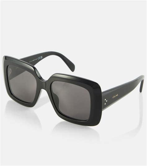 bold 3 dots 55mm square sunglasses celine|CELINE Bold 3 Dots Square Sunglasses, 55mm .